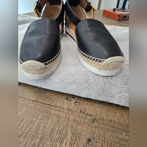 Chloe Black Espadrille Flats Gardengirl Cottagecore Scandigirl